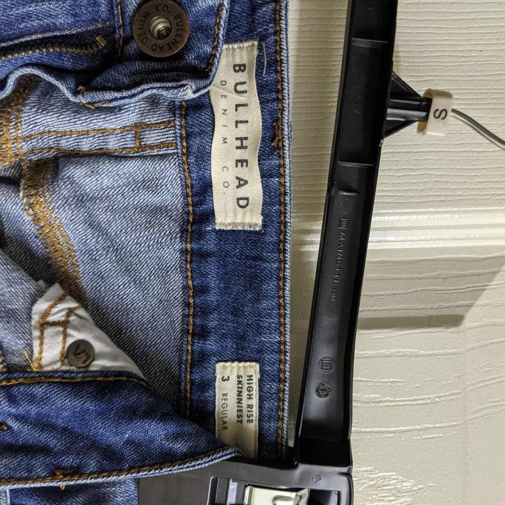 High Rise Skinny Ripped Jeans - Picture 2 of 3